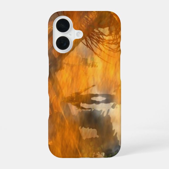 Coque iPhone 16 TEMPLE DE L'EAU /HYPERION Science Fiction,Sci-Fi   (Verso)