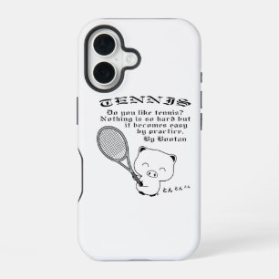 Coque iPhone 16 Tennis