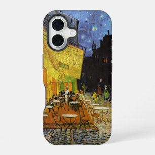Coque iPhone 16 Terrasse du Café la nuit Van Gogh