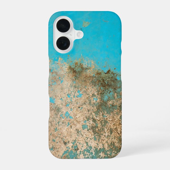 Coque iPhone 16 Texture de peinture crasseuse (Verso)
