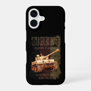 Coque iPhone 16 Tiger I Allemand 2ÈME GUERRE MONDIALE de chars lou