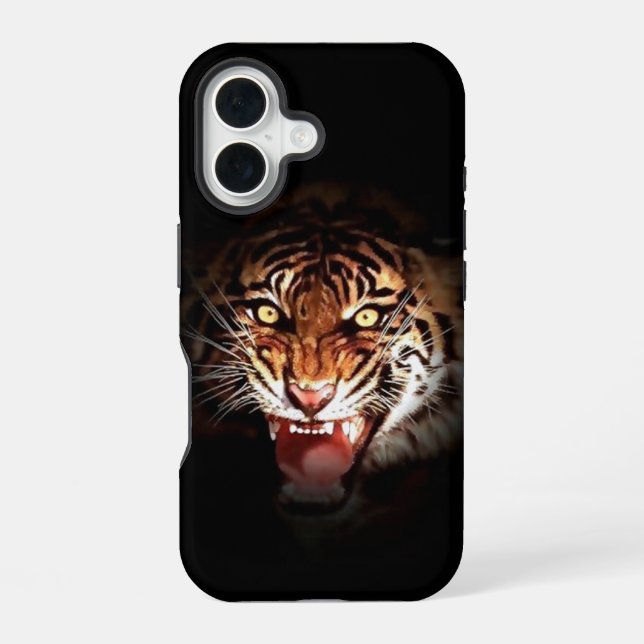 Coque iPhone 16 Tigre de Sumatra (Verso)