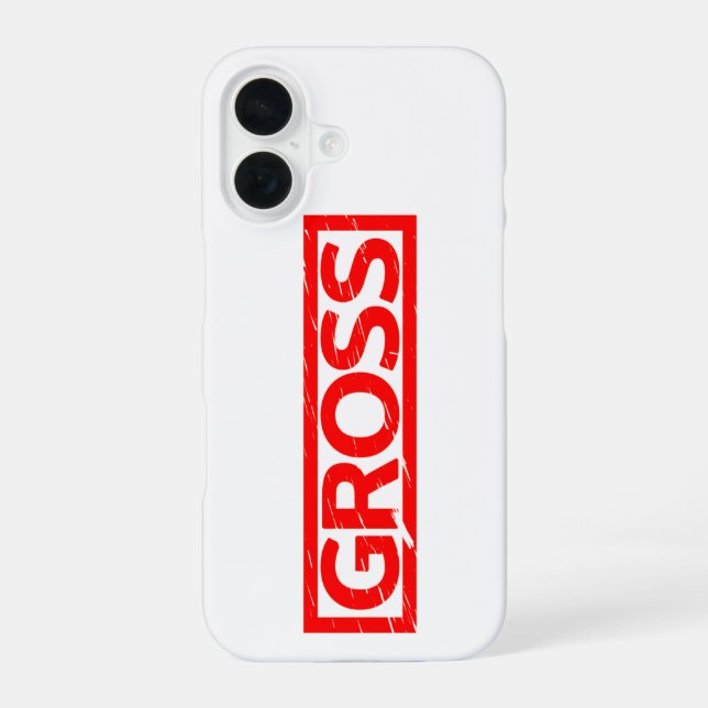 Coque iPhone 16 Timbre brut (Verso)
