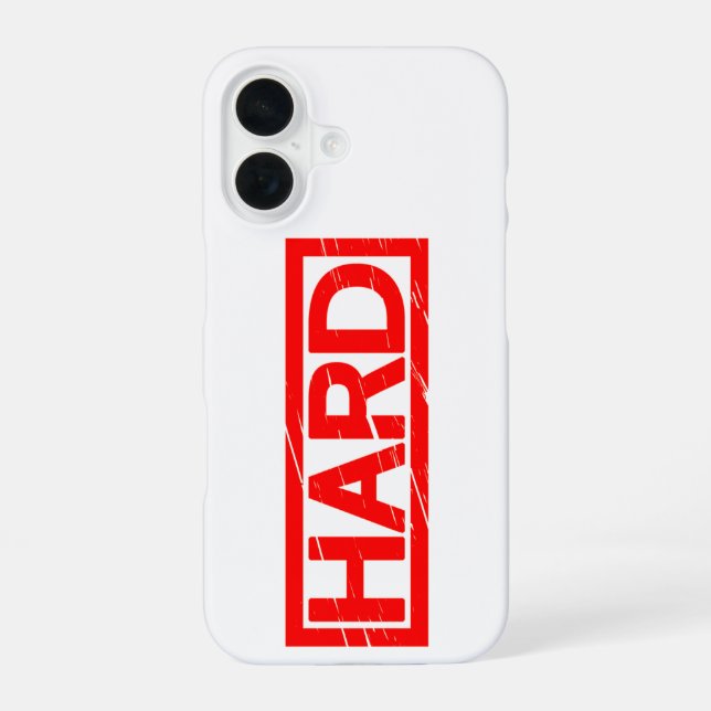 Coque iPhone 16 Timbre dur (Verso)