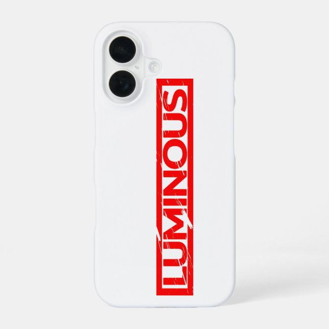 Coque iPhone 16 Timbre lumineux (Verso)