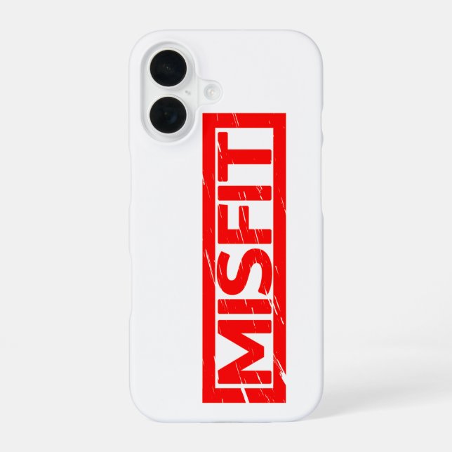 Coque iPhone 16 Timbre mal ajusté (Verso)