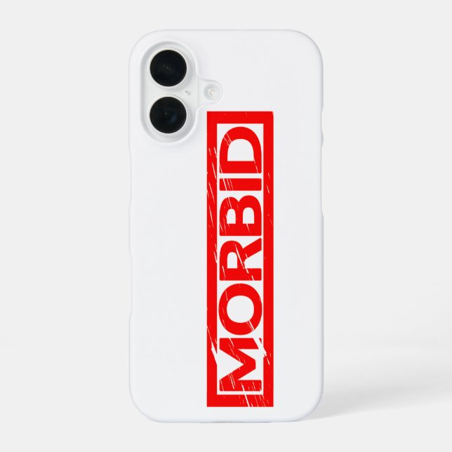 Coque iPhone 16 Timbre morbide (Verso)