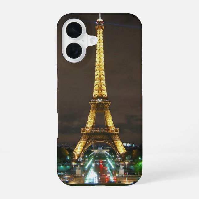 Coque iPhone 16 Tour Eiffel (Verso)