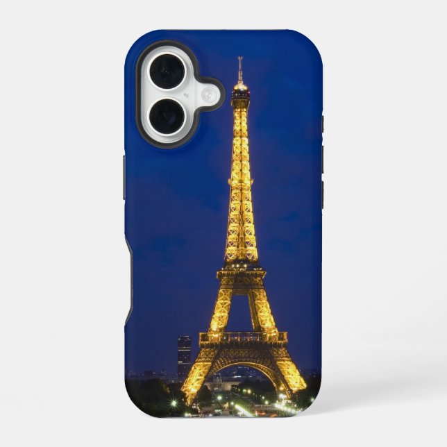 Coque iPhone 16 Tour Eiffel (Verso)