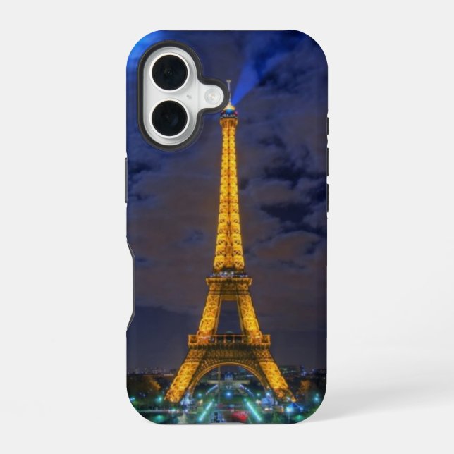 Coque iPhone 16 Tour Eiffel (Verso)