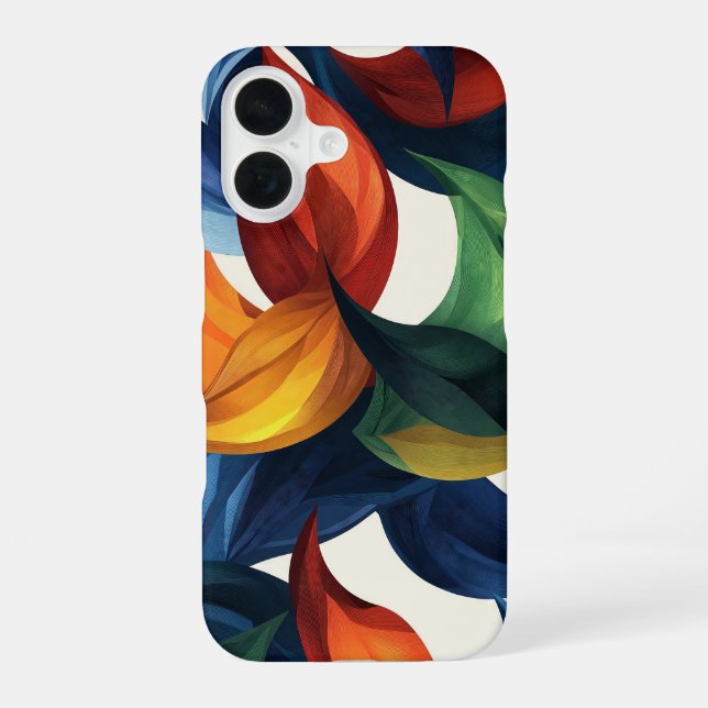 Coque iPhone 16 Tourbillon de Flamme (Verso)