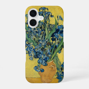 Coque iPhone 16 Tournesols de Van Gogh - Art bleu et jaune audacie