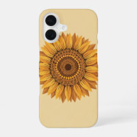 Tournesols géométriques vintage