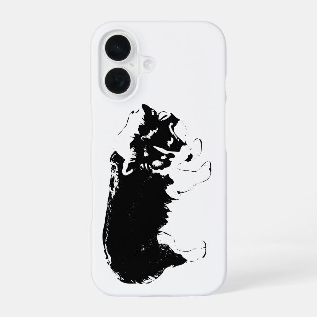 Coque iPhone 16 Traceur de chemin de bougie (Verso)