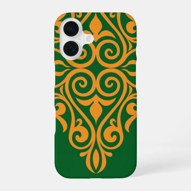 Coque iPhone 16 Traditional Tattoo Art Inspired Design (Verso)
