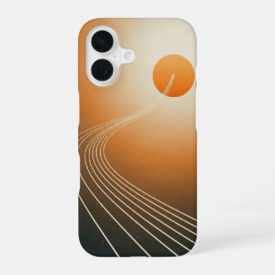 Coque iPhone 16 Trajectoire solaire vintage