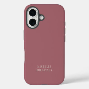 Coque iPhone 16 Trend Rose Dust Gold Creative Unique Classique