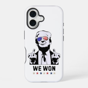 Coque iPhone 16 Trump Nous avons gagné Investiture 47 Président am