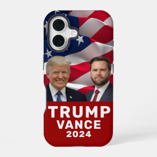 Coque iPhone 16 Trump Vance 2024