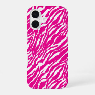 Coque iPhone 16 Un motif floral complexe en rose et blanc, art