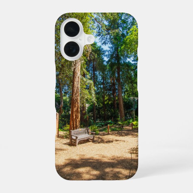 Coque iPhone 16 Un sentier paisible au Descanso Gardens (Verso)