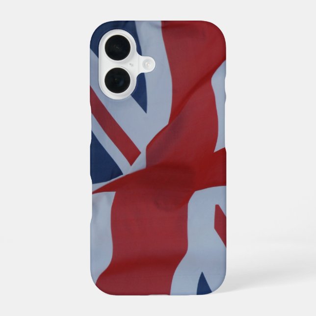 Coque iPhone 16 union jack (Verso)