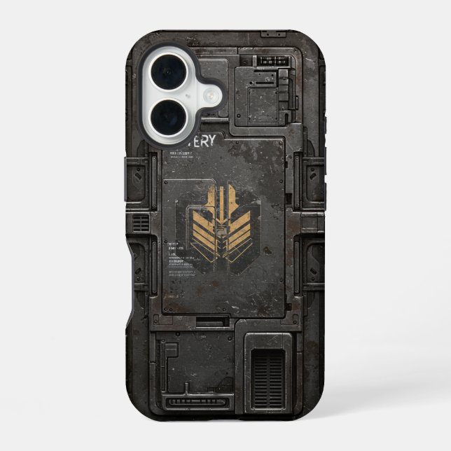 Coque iPhone 16 UNIT-77 #014 : Le Testament de l'avant-garde (Verso)