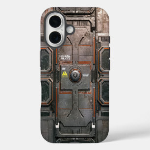Coque iPhone 16 UNIT-77 #016 : Noyau de verrouillage de danger