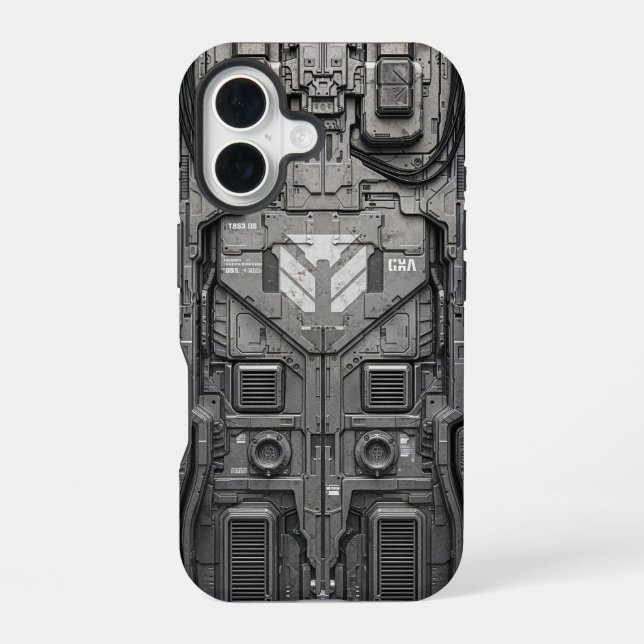 Coque iPhone 16 UNIT-77 #019 : Vortex du Chaos (Verso)