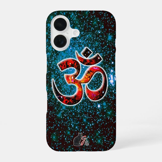 Coque iPhone 16 Universal OM Hum (Verso)