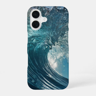 Coque iPhone 16 Vague cristalline
