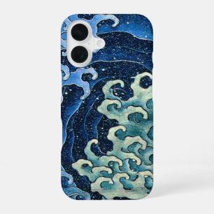 Coque iPhone 16 Vague féminine de Hokusai Océan Vintage