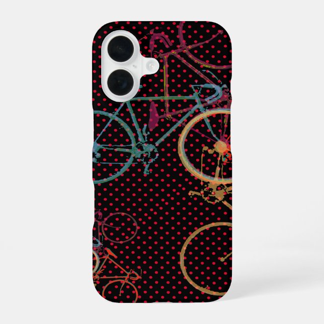Coque iPhone 16 Vélos (Verso)