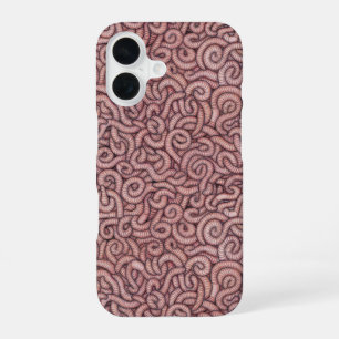 Coque iPhone 16 vers de terre (gros)