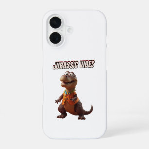 Coque iPhone 16 Vibrations Jurassiques