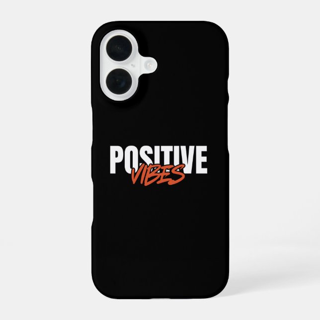 Coque iPhone 16 Vibrations Positives (Verso)