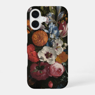 Coque iPhone 16 Vie morte avec Bouquet de fleurs Johan Johnsen