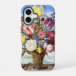 Coque iPhone 16 Vieille peinture hollandaise de l'Âge d'or représe