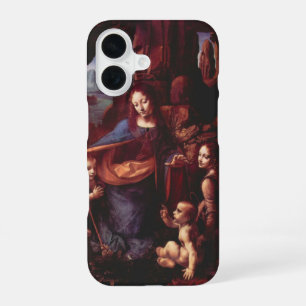 Coque iPhone 16 Vierge aux rochers de Léonard de Vinci