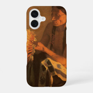 Coque iPhone 16 Vieux bonnet de guerre par Joseph Henry Sharp