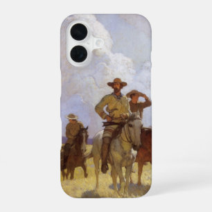 Coque iPhone 16 Vieux Cowboys, Le Costume Parkman par NC Wyeth