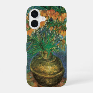 Coque iPhone 16 Vincent van Gogh - Fritillaires dans un vase de cu