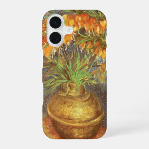 Coque iPhone 16 Vincent van Gogh - Fritillaires dans un vase de cu