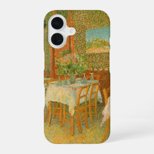 Coque iPhone 16 Vincent van Gogh - Intérieur d'un restaurant