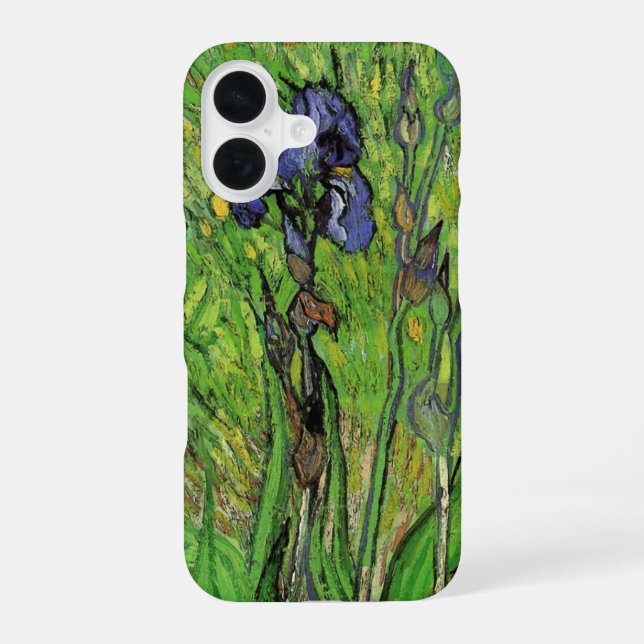 Coque iPhone 16 Vincent van Gogh - Iris (Verso)