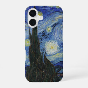Coque iPhone 16 Vincent Van Gogh Nuit étoilée