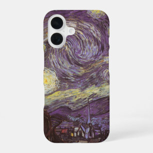 Coque iPhone 16 Vincent van Gogh - Nuit étoilée