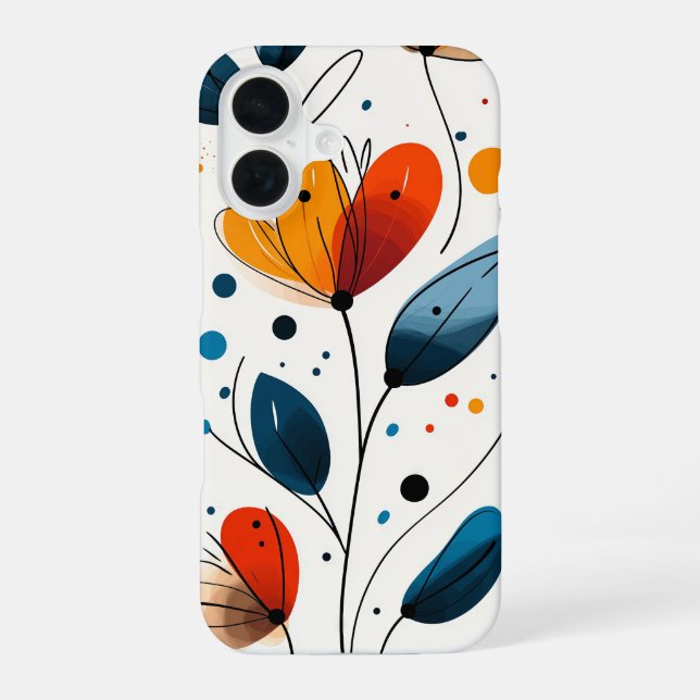 Coque iPhone 16 Vine Crimson (Verso)