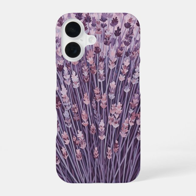 Coque iPhone 16 Vintage Grouped Lavender (Verso)