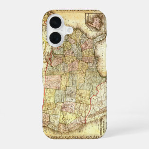 Coque iPhone 16 Vintage Old États-Unis États-Unis